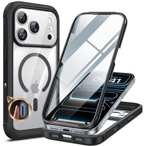 IPhone 17 Pro Max Case 6.9" Full-Body Built-In Screen Protector, 20K_184PH021
